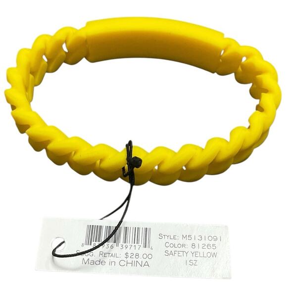 Marc by Marc Jacobs Yellow Bracelet NWT - Picture 3 of 5